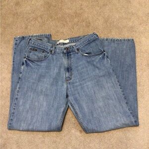 Lee Men's Light Blue Relaxed Jeans, 34x32